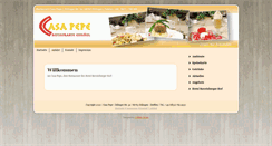 Desktop Screenshot of casapepe.bawelsbergerhof.de